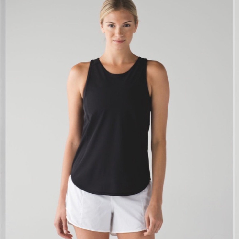 Lululemon Sculpt Tank II size 10 black